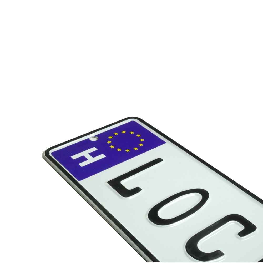 Targa Nome Personalizzata in Alluminio