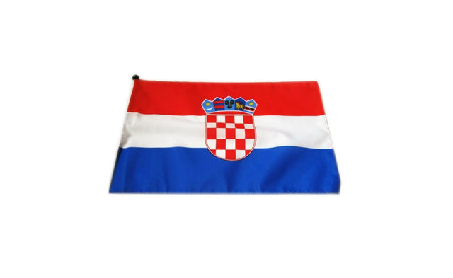 Bandera de mano Croacia 30x45 cm
