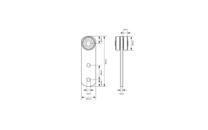 Rodillo para lonas disponible en tres tamaños