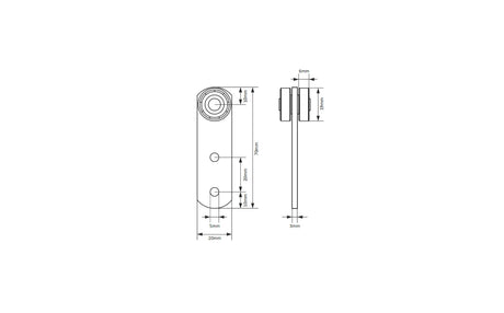 Rouleau pour bâche – 3 tailles au choix