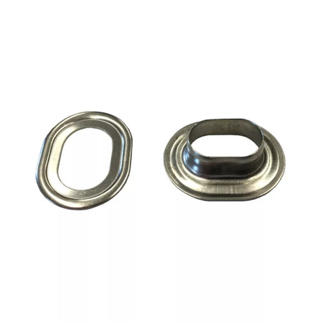 Œillet ovale résistant pour bâches de camions et poids lourds