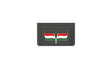 Mud Flap 650x400mm with Hungarian Flag