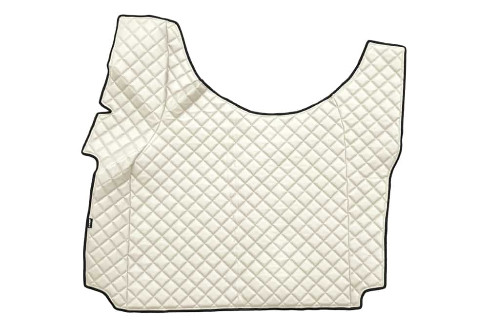 Tappeto cabina in similpelle trapuntato per Renault T tunnel motore (dal 2014)