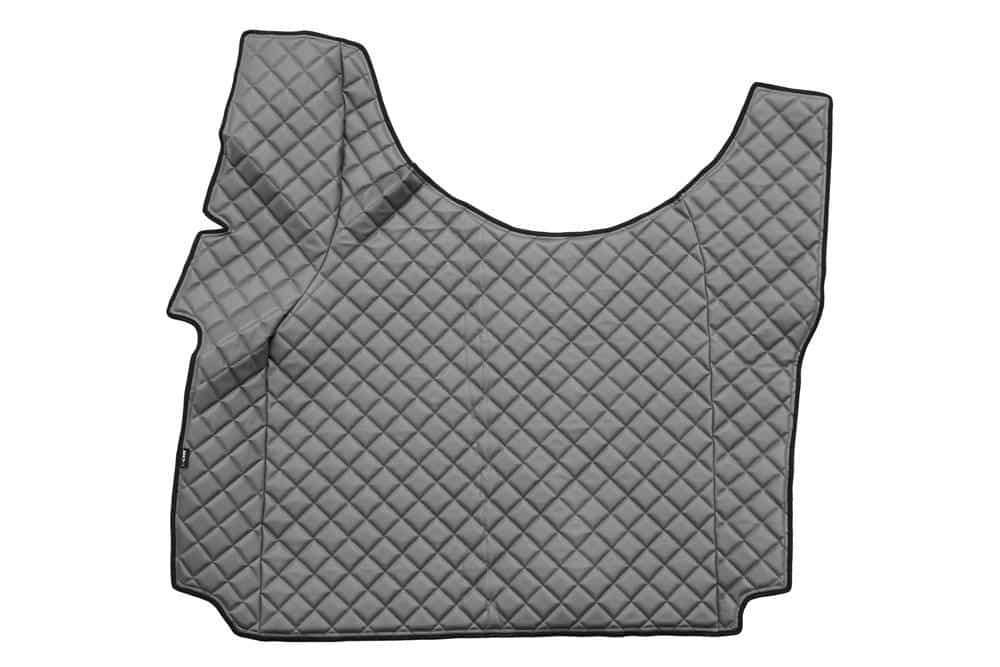 Tappeto cabina in similpelle trapuntato per Renault T tunnel motore (dal 2014)