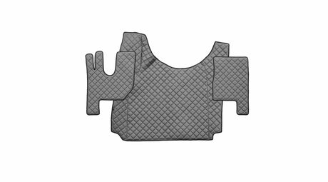 Steppte Kunstleder-Fußmatte für Renault T Motorentunnel (ab 2014)