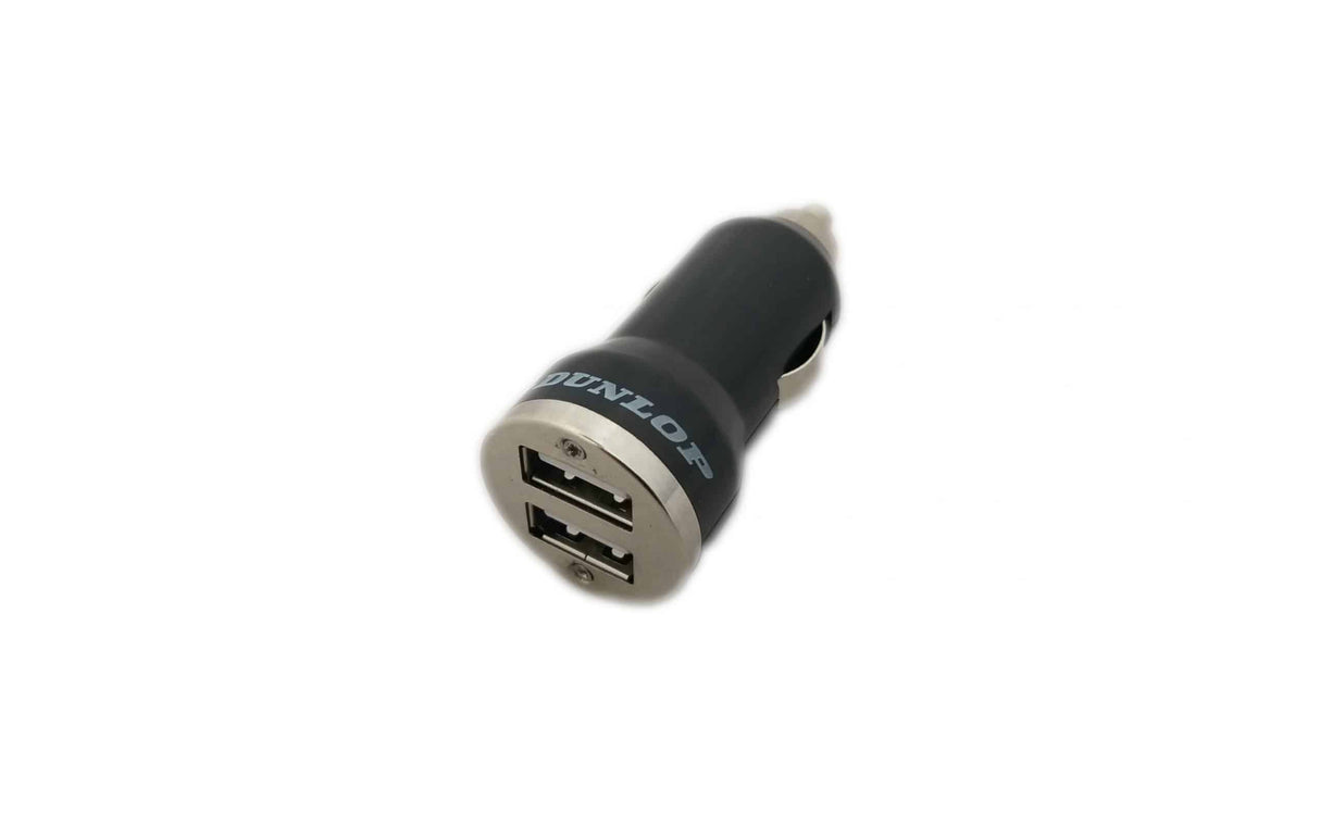 USB autoadaptér Dunlop 2,4A, 2x USB, 12/24V
