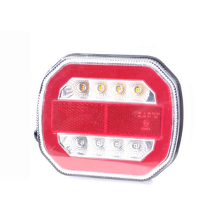 Luz Traseira LED Sem Fios com Base Magnética 12V para Reboque