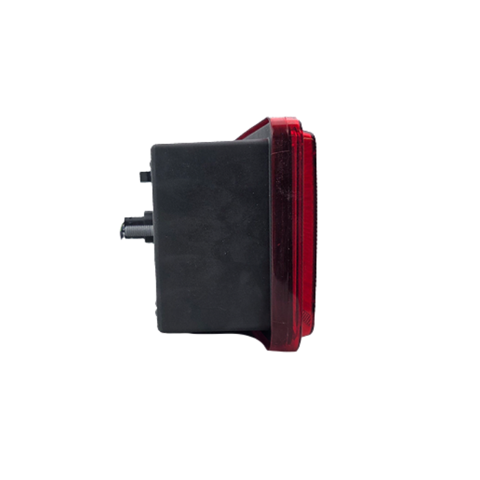 Feu arrière LED gauche avec catadioptre triangulaire pour remorque Vignal LC12