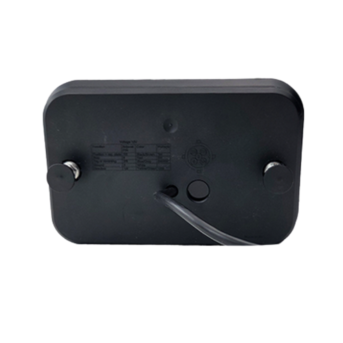 Feu arrière LED 5 fonctions avec prisme triangulaire – 12V
