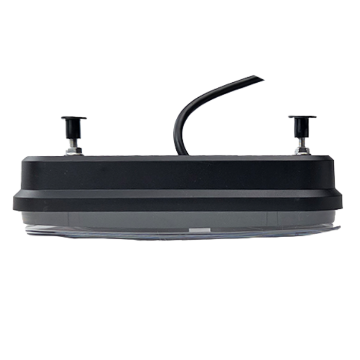 Feu arrière LED 5 fonctions avec prisme triangulaire – 12V