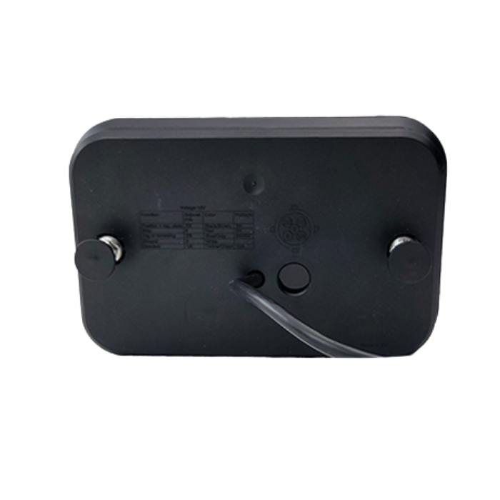 Feu arrière LED 5 fonctions avec prisme triangulaire – 12V