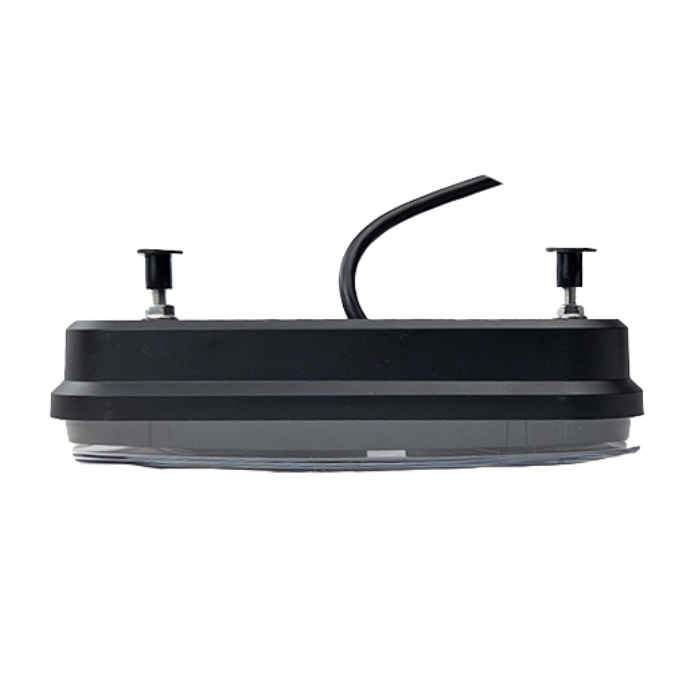 Feu arrière LED 5 fonctions avec prisme triangulaire – 12V