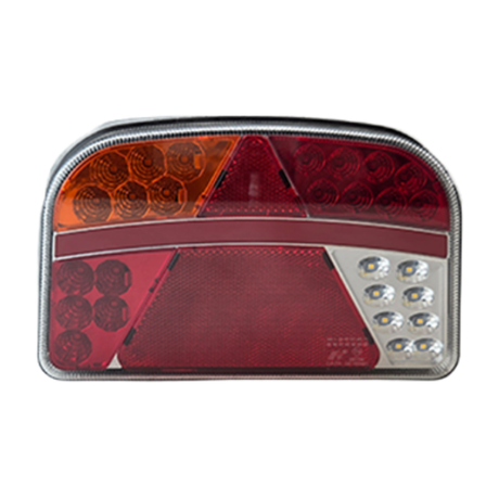 LED Φωτιστικό Τριγωνικό 7 Λειτουργιών με Πρίσμα 12/24V