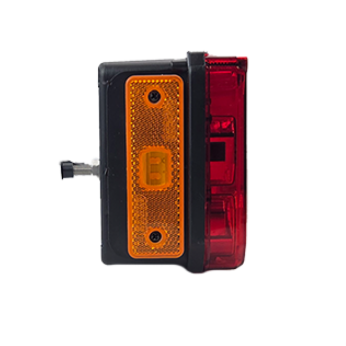 Feu arrière LED 7 fonctions avec triangle réfléchissant - Gauche - 12/24V