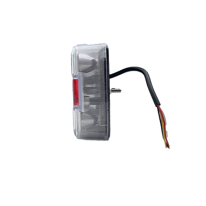 LED Trailer Light with 4 Functions, Prism, 12V/24V