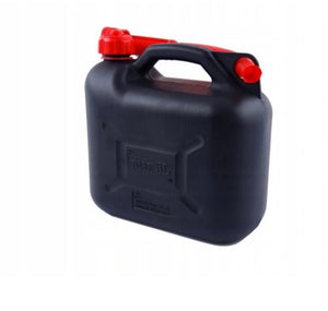 Plastová kanistra na pohonné hmoty s výlevkou