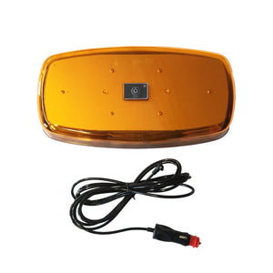 Gyrophare LED jaune rechargeable à base magnétique