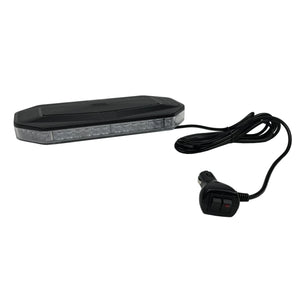 Luz de Advertência LED Amarela com Base Magnética para Veículos – 48W ou 80W