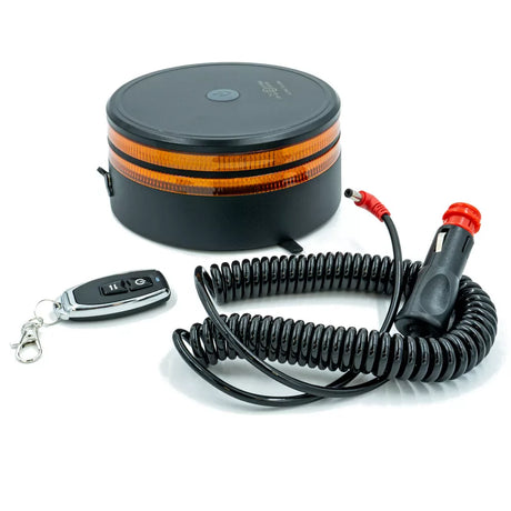 Rumena utripajoča svetilka z dvojnim trakom