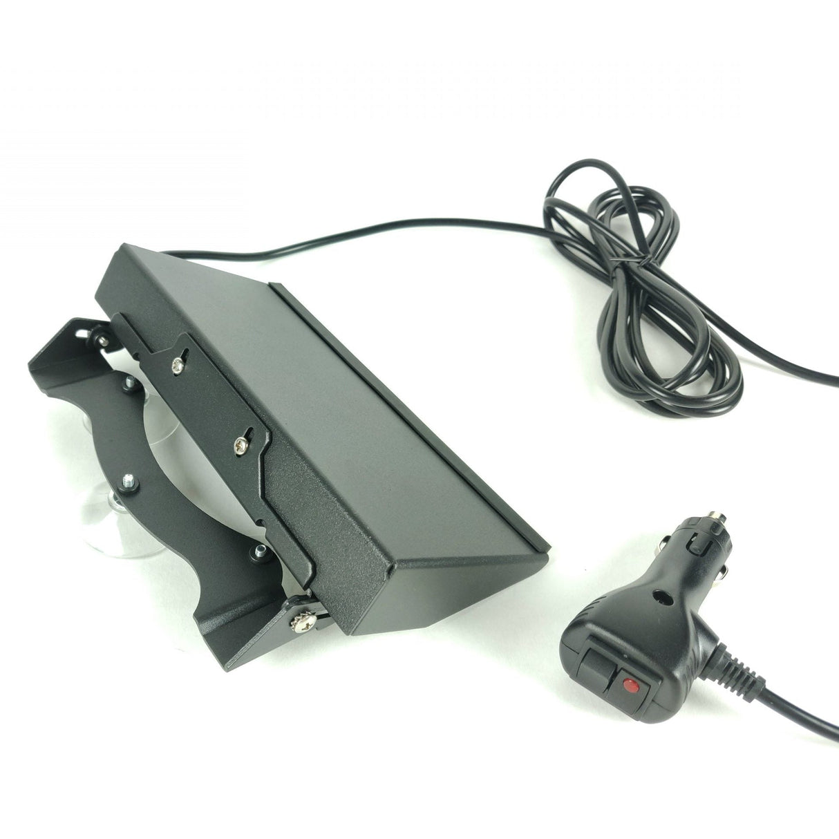 Výstražné LED světlo na čelní sklo – žluté, 8 LED, 17 režimů