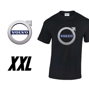 T-shirt Volvo 100% Algodão – Preto
