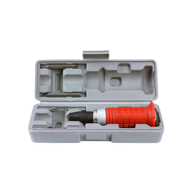 Chave de Fenda Impacto com 6 Pontas BIT e Estojo