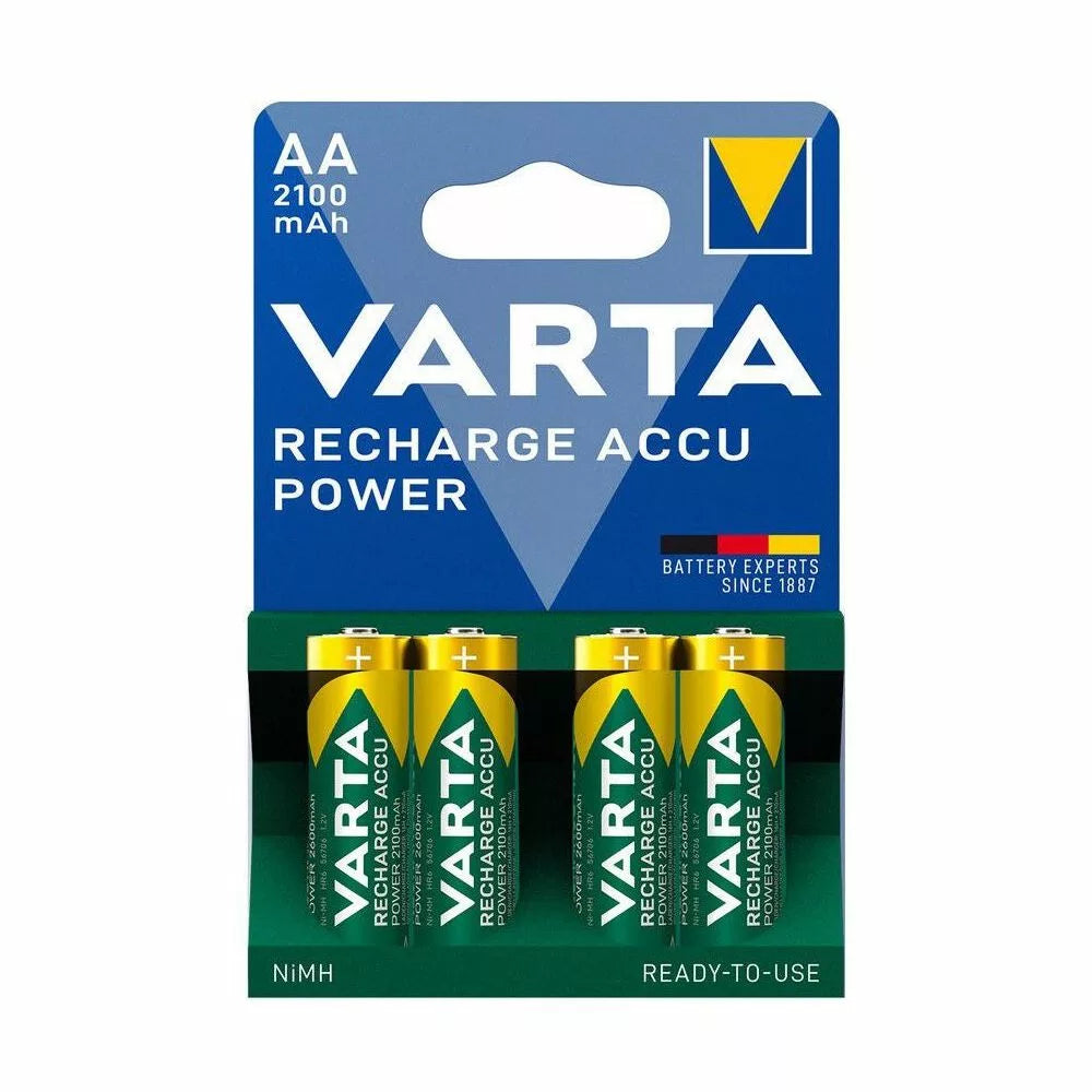 Set 4 baterii AA VARTA reincarcabile 2100mAh