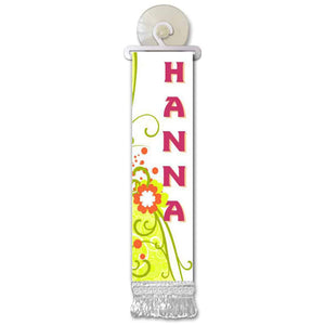 Personalizirana mini zastava za staklo s imenom (F-L)