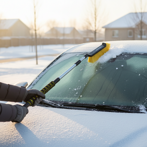 Teleskopski strgalo za led s krtačo ALL-Ride, 71 cm