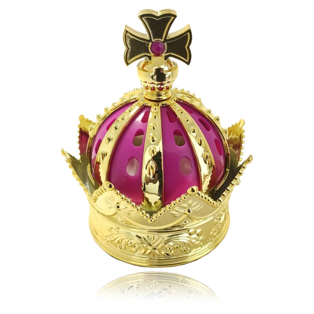Odorizant auto Crown – design de coroană, auriu, diverse arome