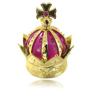 Odorizant auto Crown – design de coroană, auriu, diverse arome