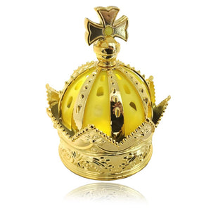 Odorizant auto Crown – design de coroană, auriu, diverse arome