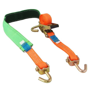 Correa de sujeción para ruedas con superficie acanalada y 3 puntos, 2,5 m