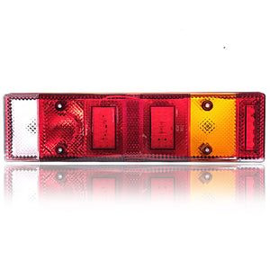 Rear 7-Chamber LED Tail Light with License Plate Illumination