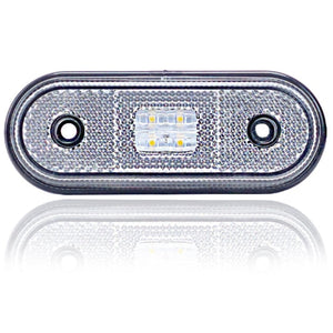 Luz de posición LED redondeada con 4 LEDs