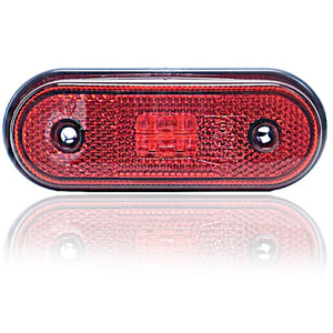 Luz de posición LED redondeada con 4 LEDs