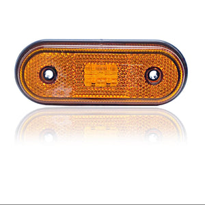 Luz de posición LED redondeada con 4 LEDs