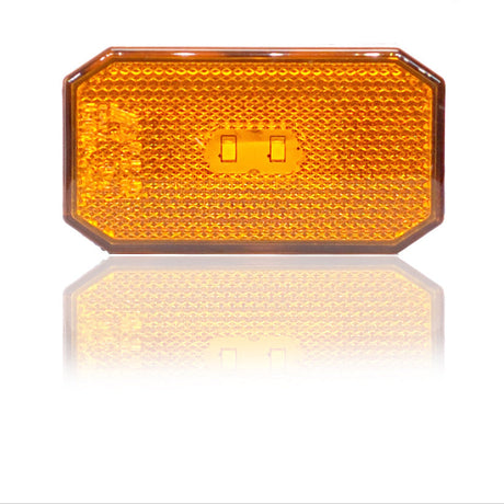 Feu de position latéral LED rectangulaire 2 LED 12/24V