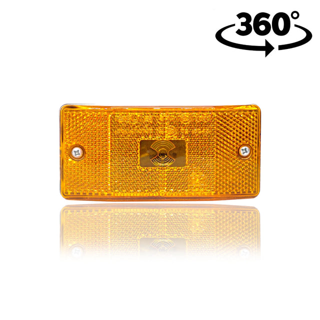 Obrysové světlo trapézové s prizmatickým krytem