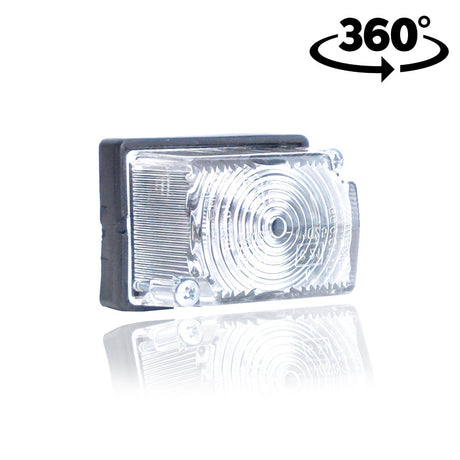 Kostková poziční lampa – žlutá, červená nebo bílá