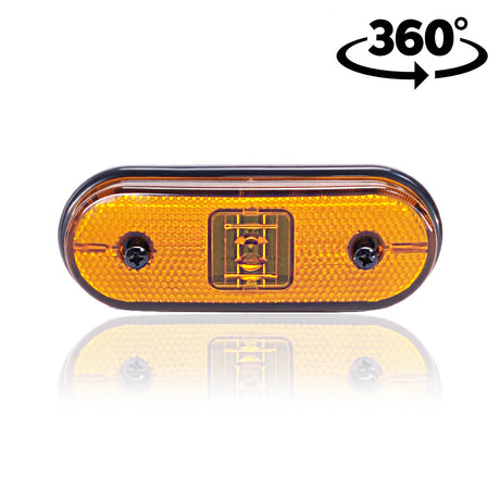 LED Λάμπα Θέσης Unipoint με Κίτρινη Βάση για Schmitz Aspöck