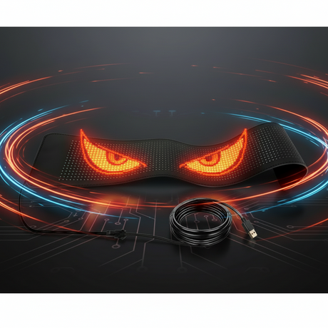 Flexibilný LED matrix panel (Devil Eyes)