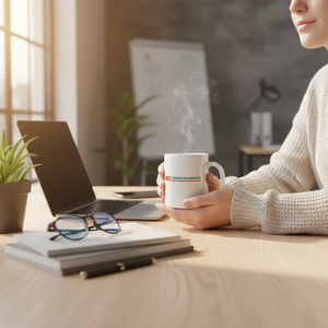 Mug blanc Hungarocamion – 3 dl