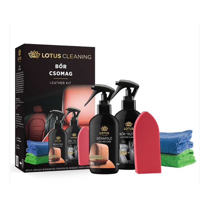 LOTUS Leather KIT – Coffret Soin du Cuir