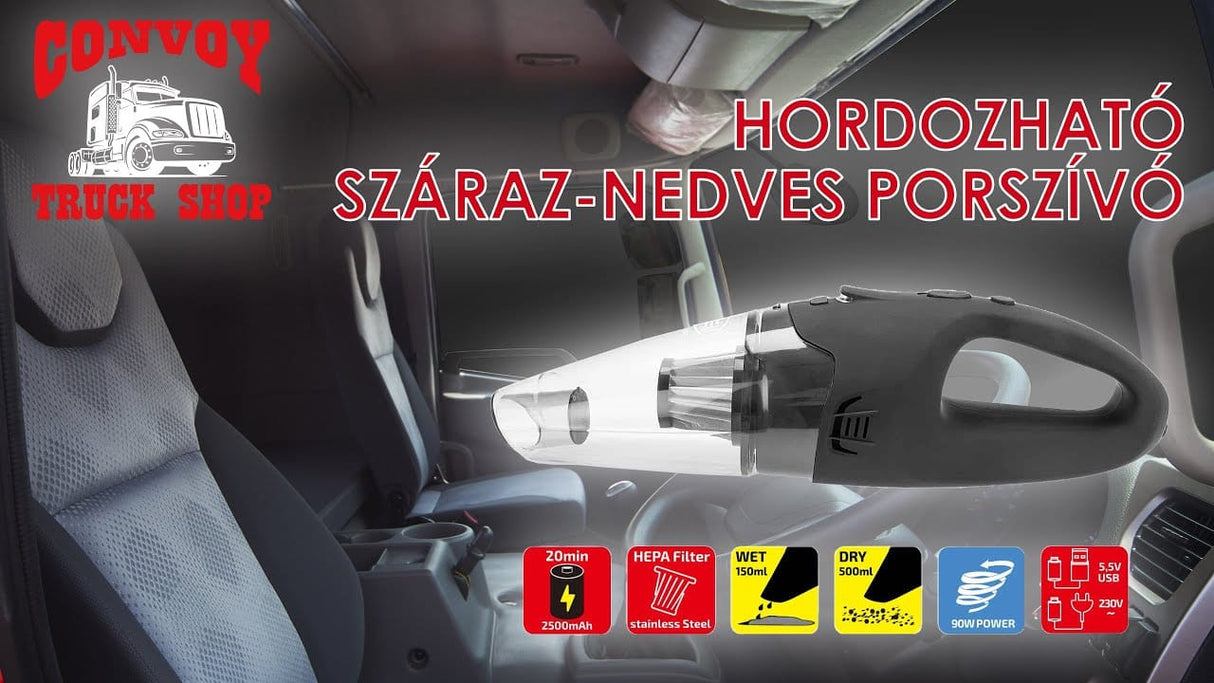 Aspirateur à main sans fil pour voiture