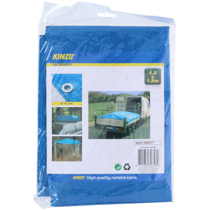 Pokrivač za prikolicu 1,2 x 1,8 m – plavi