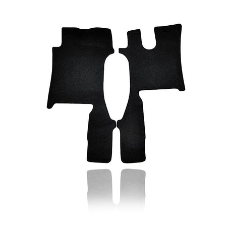 Passgenauer Filzteppich für Scania Lkw – Schwarz