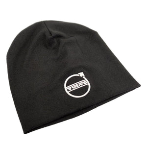 Pletena zimska kapa za voznike tovornjakov z izvezenim logotipom