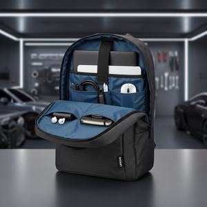 Zaino da viaggio Lenovo con scomparto per laptop 15,6" – Grigio