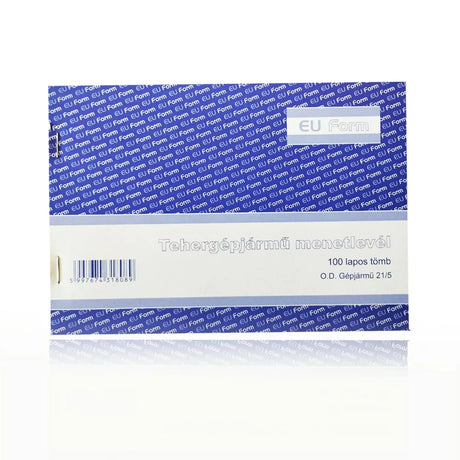 Fahrtenbuch für Lkw DG21 – 100 Blatt, A4 oder A5